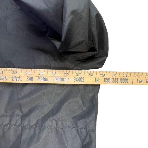 Sport-Tek Mens Half Zip Hooded Long Sleeve Windbreaker Jacket Gray 3XL Stadium - Picture 5 of 10